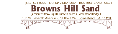 Browns Hill Sand